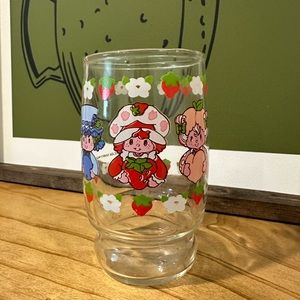 Rare Strawberry Shortcake Mini Juice Glass